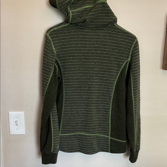 KÜHL Green Outdoor Chianti Wool-blend zip up Jacket size M - Picture 4 of 5